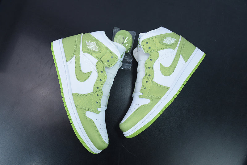 Air Jordan 1 Mid - Green Python