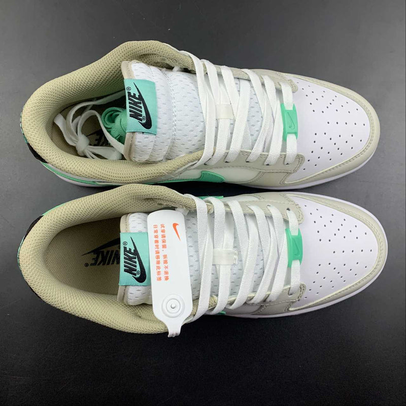 Dunk Low - Split Seam White Tan Mint