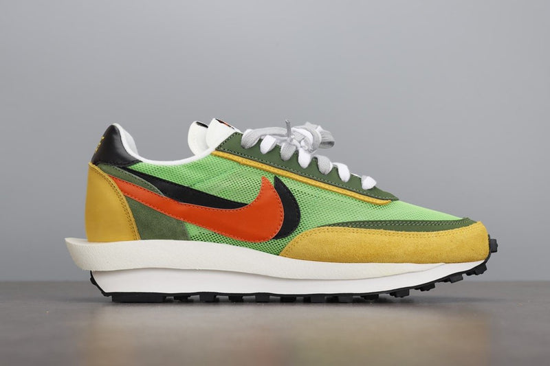 Waffle Sacai - Green Multi