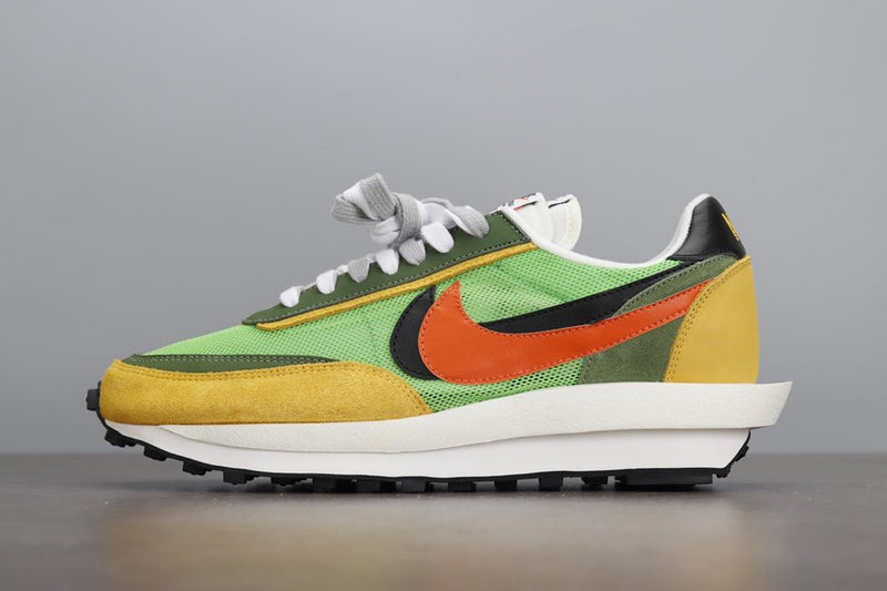 Waffle Sacai - Green Multi