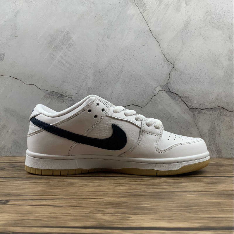 Dunk Low - Orange Label White Navy