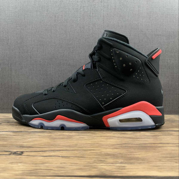 Nike jordan 6 black hot sale infrared