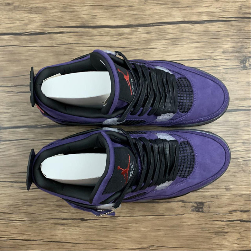 Air Jordan 4 - Travis Scott Purple Suede