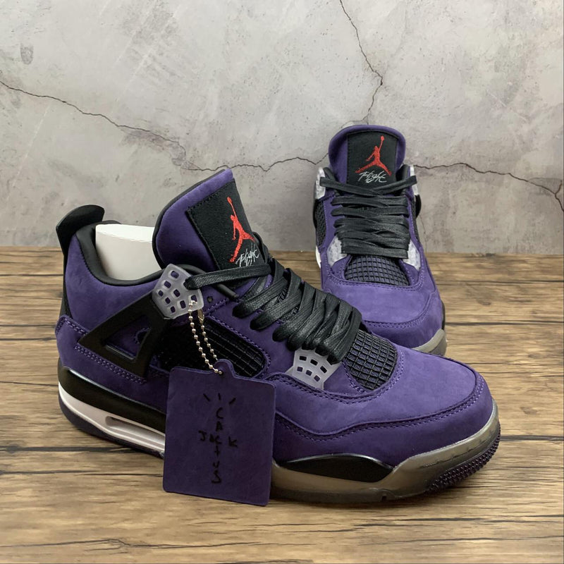 Air Jordan 4 - Travis Scott Purple Suede