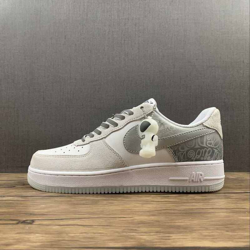 Air Force 1 - White Metallic