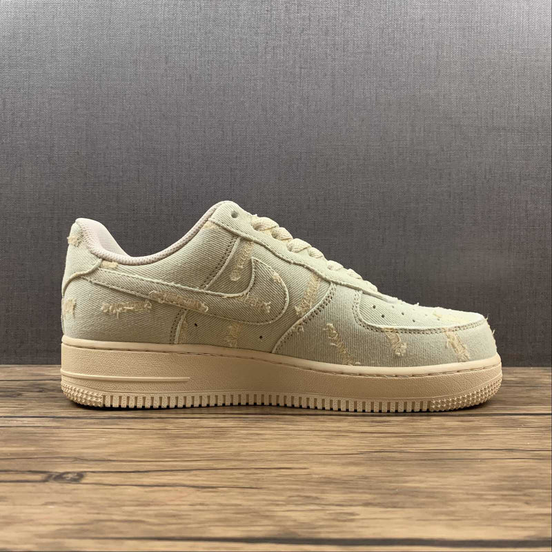 Air force 1 low store satin floral pale ivory