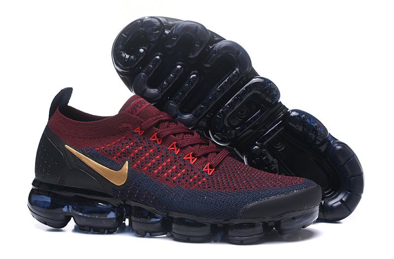 Nike vapormax flyknit 2 hot sale maroon