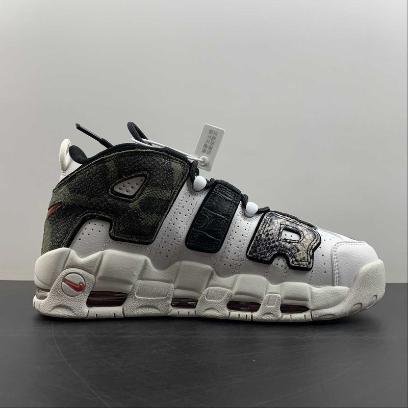 Air More Uptempo - Camo White