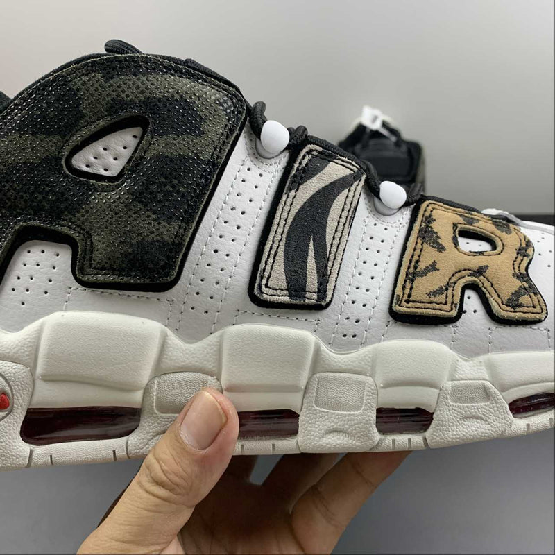 Air More Uptempo - Camo White